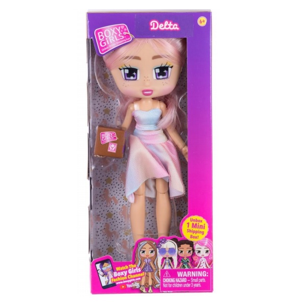 Кукла из серии Boxy Girls - Delta 20 см с аксессуаром в 1 коробочке  